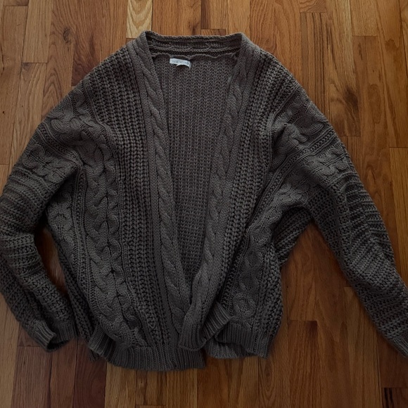 PacSun Sweaters - Brown cardigan